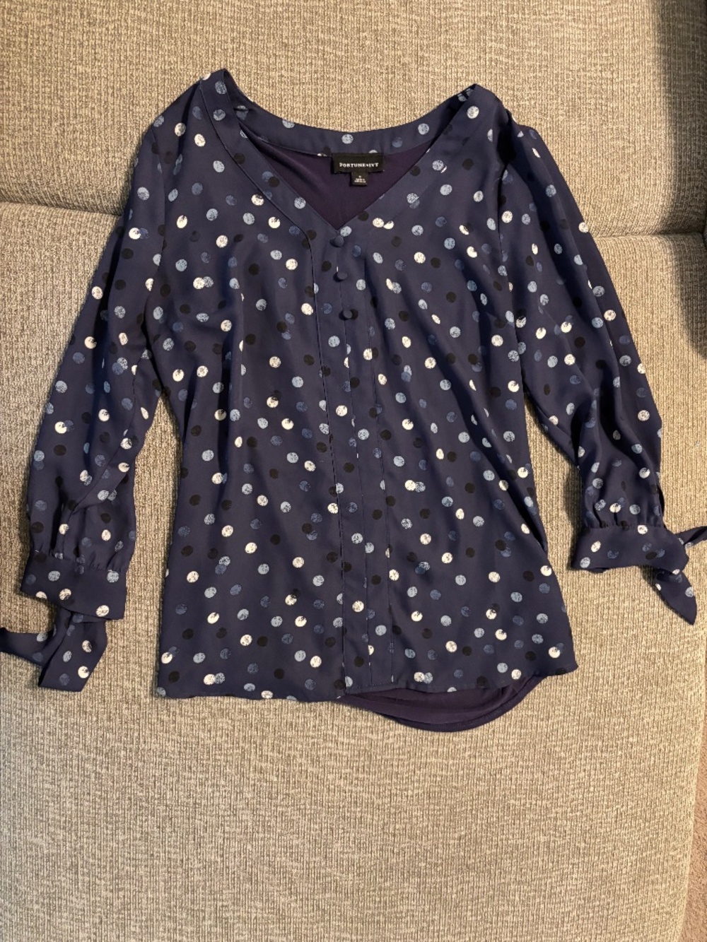 Blue blouse